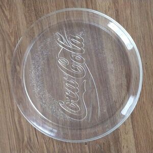 Coca Cola Glass Plate